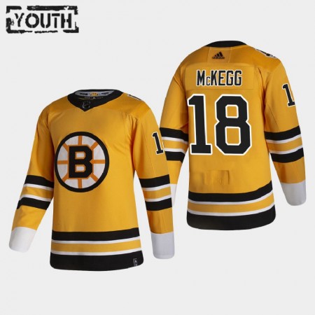 Boston Bruins Greg McKegg 18 2020-21 Reverse Retro Authentic Shirt - Kinderen
